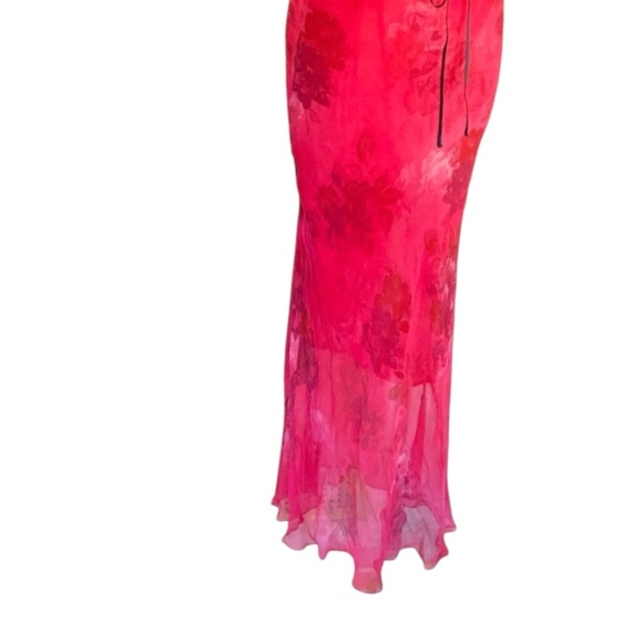 Realisation Par Silk Dress Pink Floral $285 Limited Edition Rose Devon Lee NWOT - Picture 14 of 16